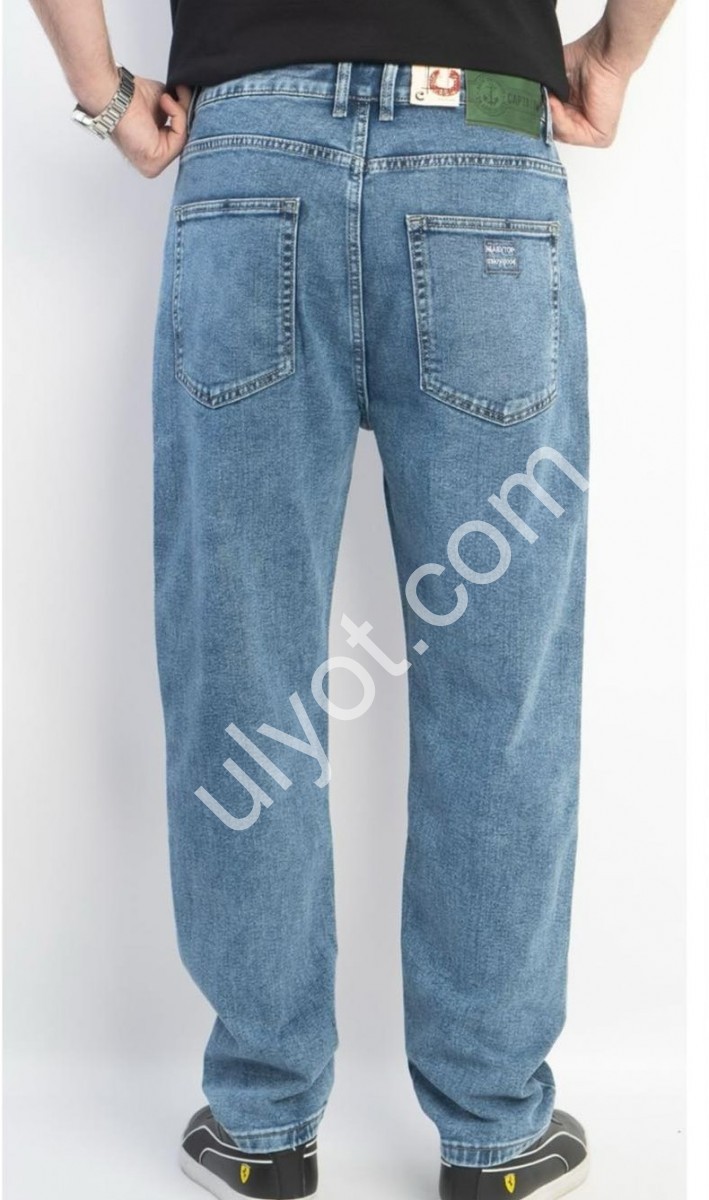 ДЖИНСЫ CAPTAIN (28-36) Т.СИНИЙ 5507