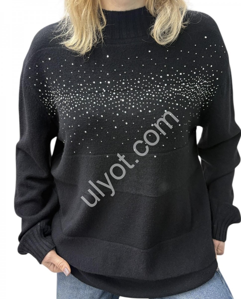 Фото 3 СВІТЕР (ONE SIZE 50-58) МІКС 24070