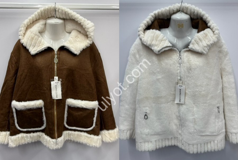 ДУБЛЕНКА ДВОХСТОРІННЯ (L-XL) МІКС B-05