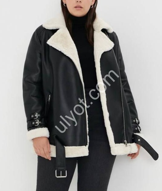 ДУБЛЕНКА (SL) ЧОРНИЙ DL601