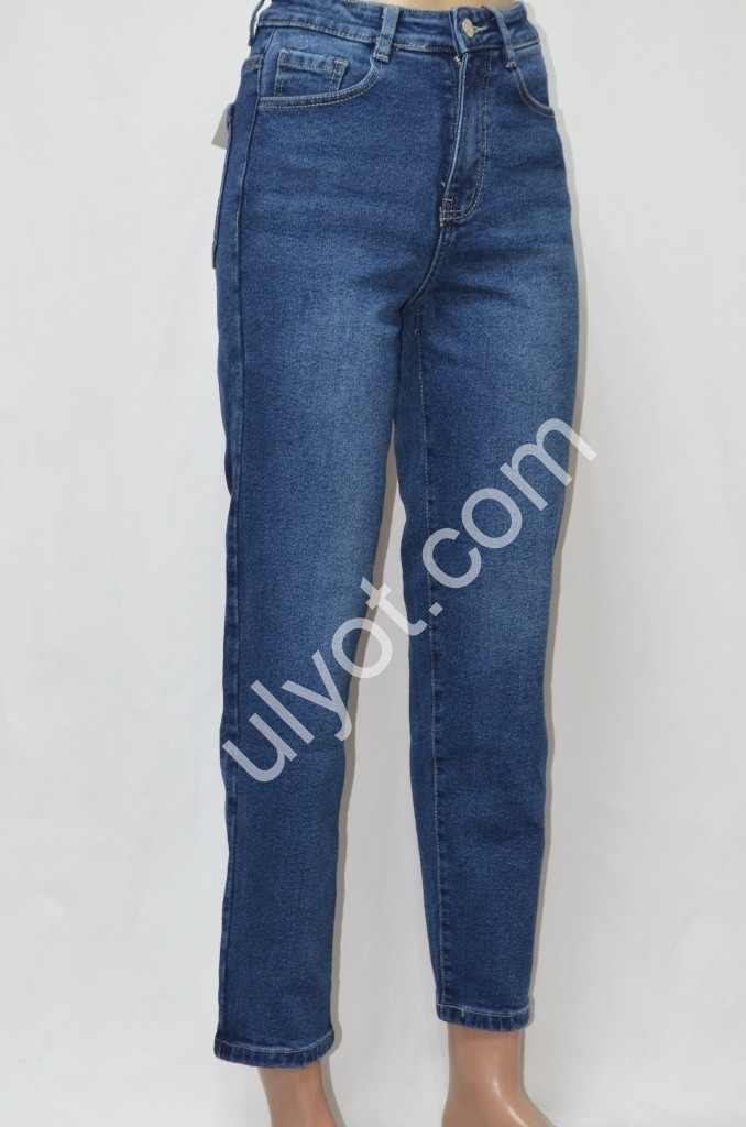 ДЖИНСИ RELUCKY (25-27) БАЙКА Т.СИНІЙ M678-8