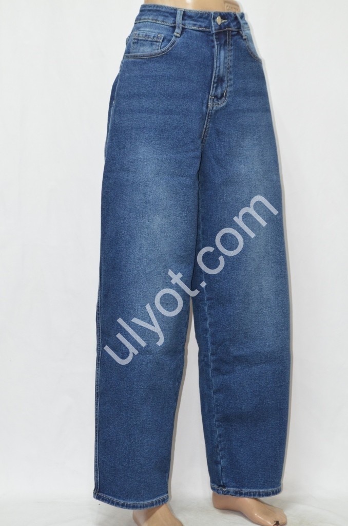 ДЖИНСИ RELUCKY (28-33) БАЙКА Т.СИНІЙ B0283-6
