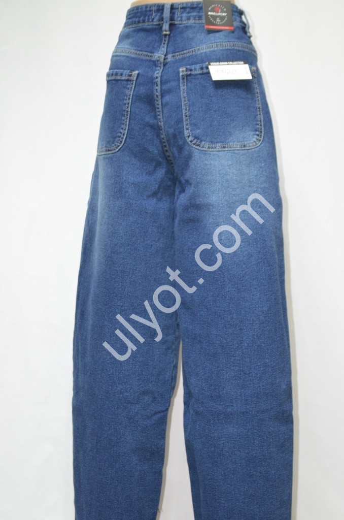 ДЖИНСИ RELUCKY (28-33) БАЙКА Т.СИНІЙ B0283-6