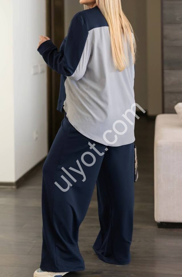 КОСТЮМ (50-62) Т.СИНИЙ 201