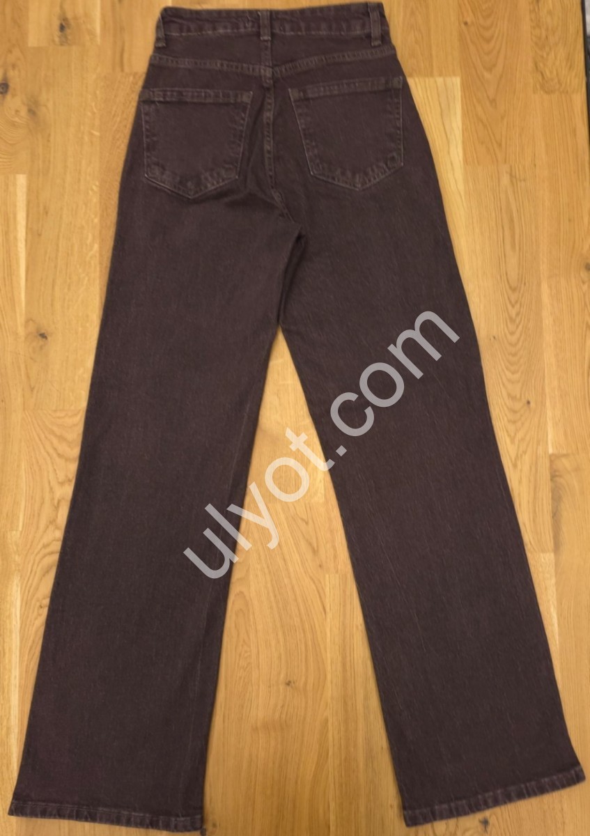 ДЖИНСЫ REAL FOCUS (25-30) ШОКОЛАД 1342-407