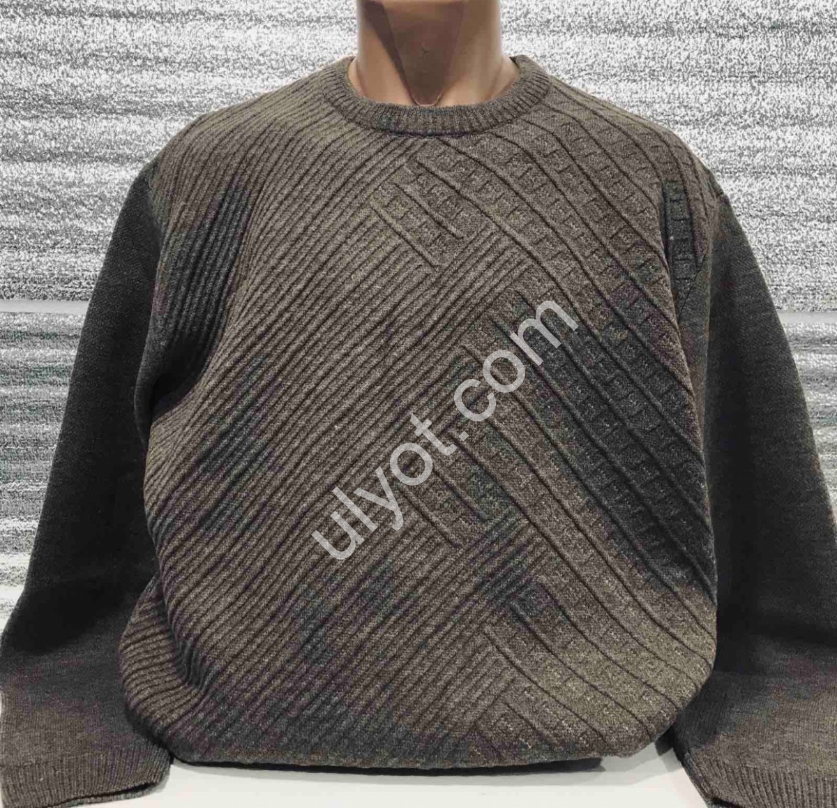 СВИТЕР DEVANTI (L-2XL) МОККО 72175