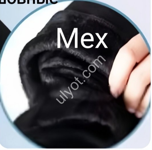 Лосини (ONE SIZE 42-48) ЧЕРНЕ хутро 516-1