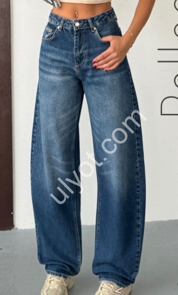 ДЖИНСЫ ZEO BASIC (34-42) Т.СИНИЙ 5062