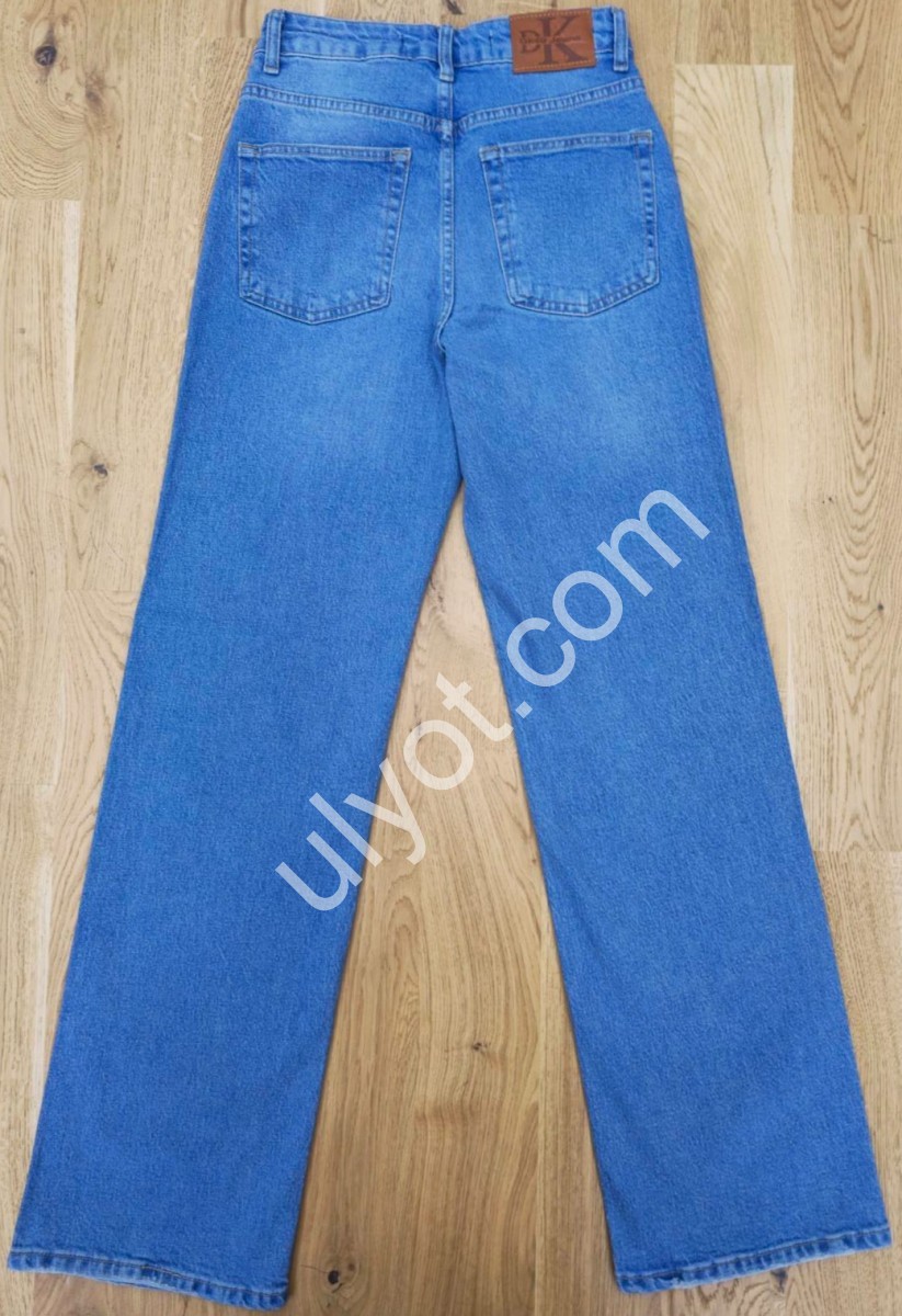 ДЖИНСЫ DK49 (34-40) Т.СИНИЙ 9896