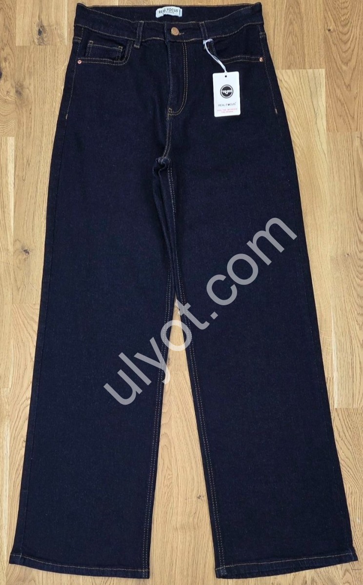 ДЖИНСЫ REAL FOCUS (30-36) Т.СИНИЙ 1773 B50