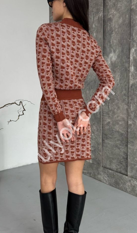 КОСТЮМ (ONE SIZE 42-46) КИРПИЧ 5341