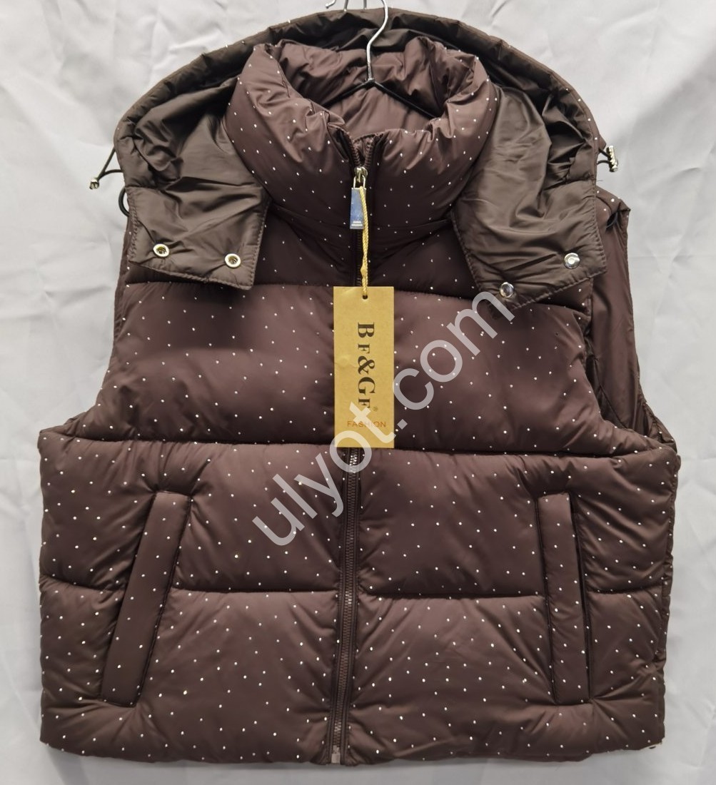 ЖИЛЕТКА Bf&Gf (S-2XL) ШОКОЛАД 28007