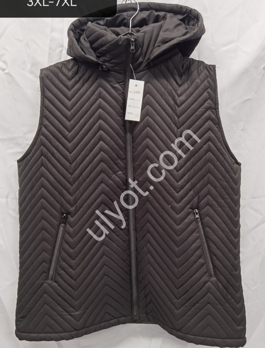 ЖИЛЕТКА Bf&Gf (3XL-7XL) ГРАФІТ 1001