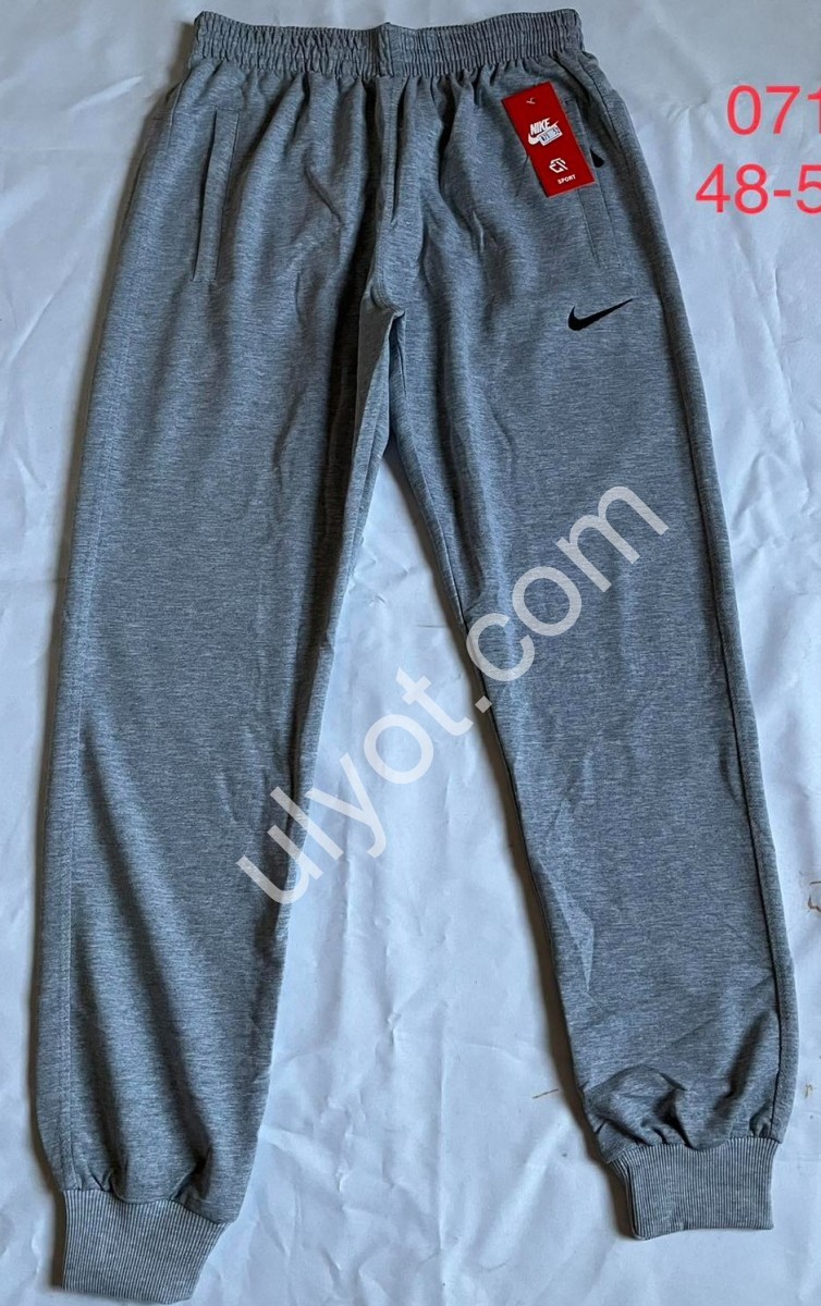 СПОРТ.ШТАНИ N02 (48-58) МАНЖЕТ МЕЛАНЖ 071