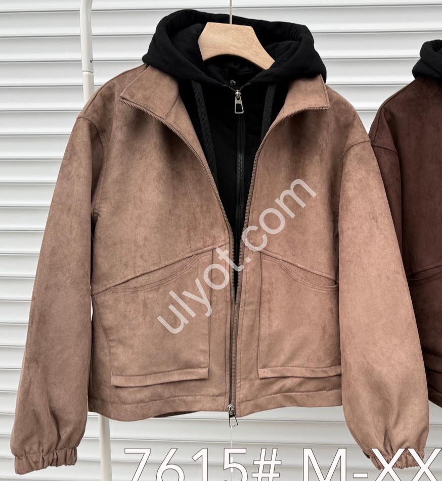 КУРТКА (M-2XL) ШОКОЛАД 7615