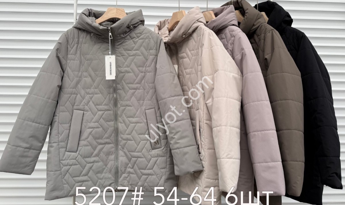 КУРТКА (54-64) ЧЕРНЫЙ 5207