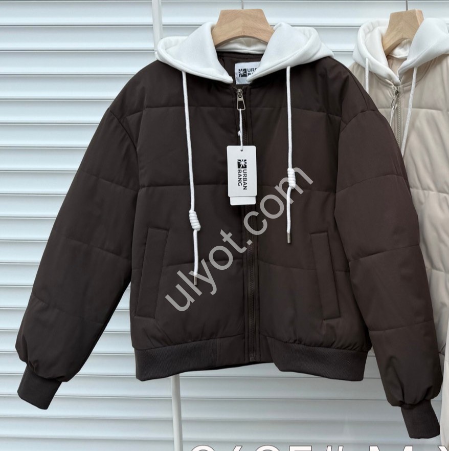 КУРТКА (M-XL) СЕРЫЙ 2695