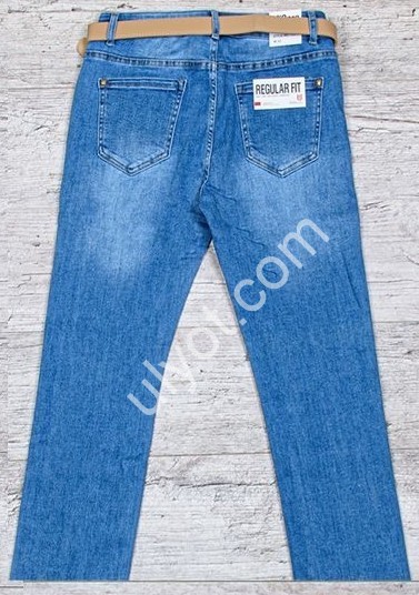 ДЖИНСЫ M.SARA (31-38) Т.СИНИЙ 7558-4