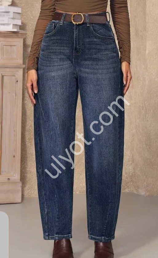 ДЖИНСИ M.SARA (XS-XL) Т.СИНІЙ 1650-3H