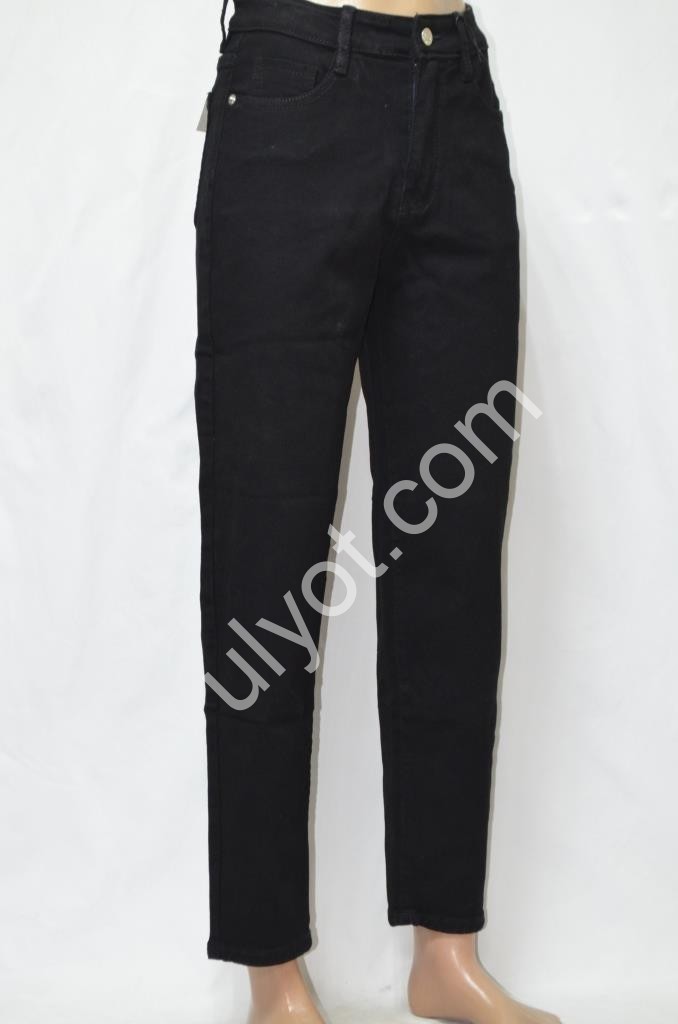 ДЖИНСЫ RELUCKY (25-30) ЧЕРНЫЙ 801-2