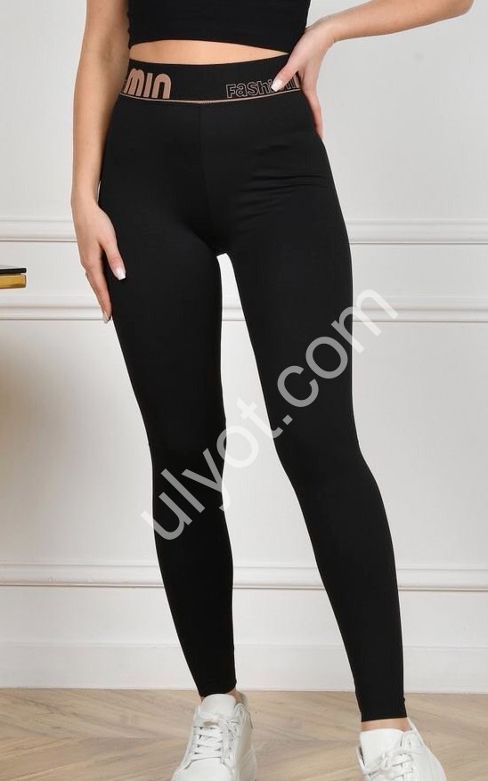 ЛЕГГИНСЫ (M-2XL) ЧЕРНЫЙ 2801