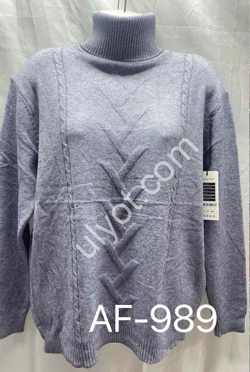СВІТЕР (ONE SIZE 52-54) МІКС AF-989