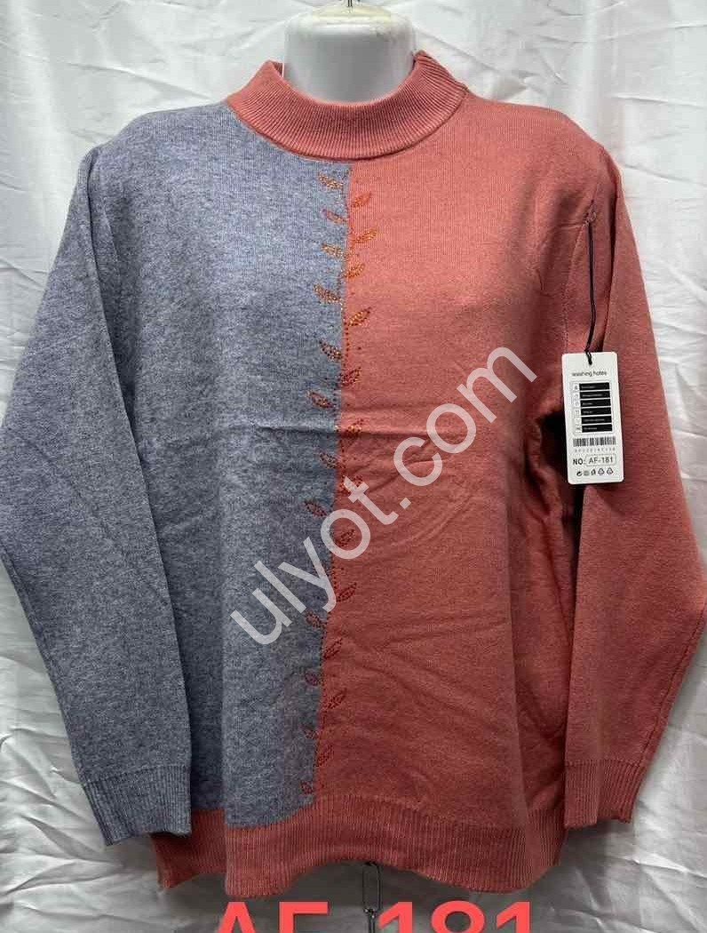 СВІТЕР (ONE SIZE 54-56) МІКС AF-181