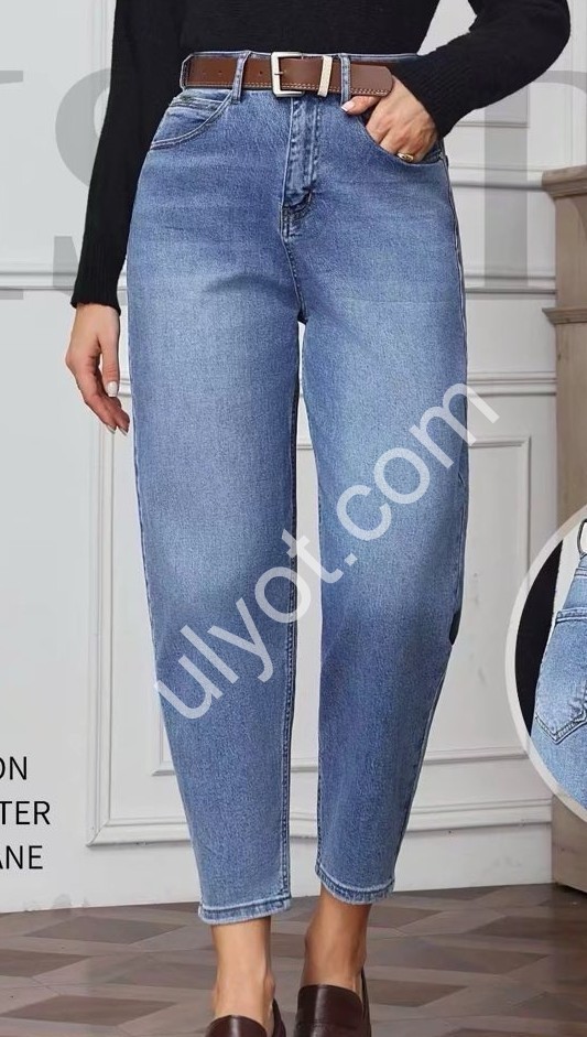 ДЖИНСИ M.SARA (XS-XL) СИНІЙ 260-4