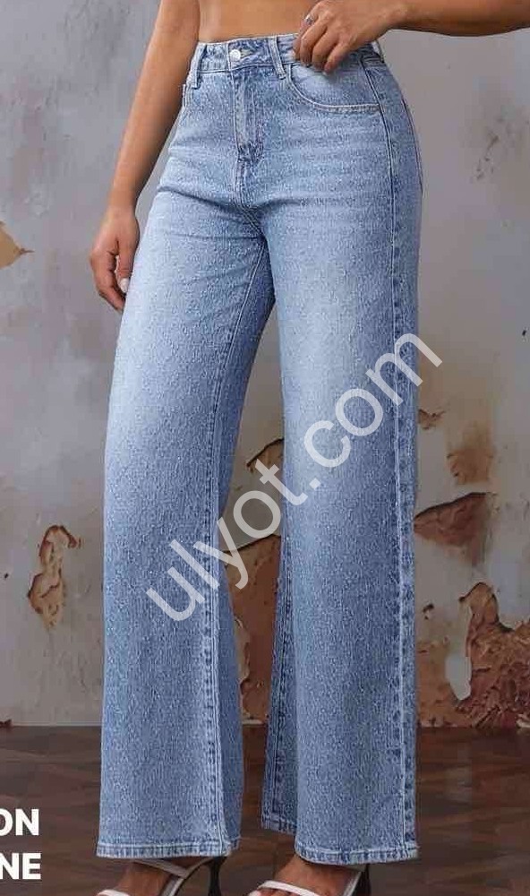 ДЖИНСЫ M.SARA (XS-XL) СТРАЗЫ СИНИЙ 2533