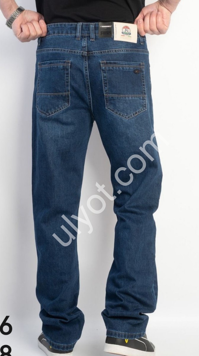 ДЖИНСЫ FEERARS (34-38) Т.СИНИЙ 8201