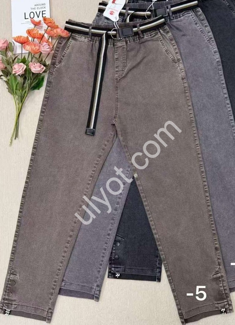 ДЖИНСЫ (31-36) ГРАФИТ A22/1