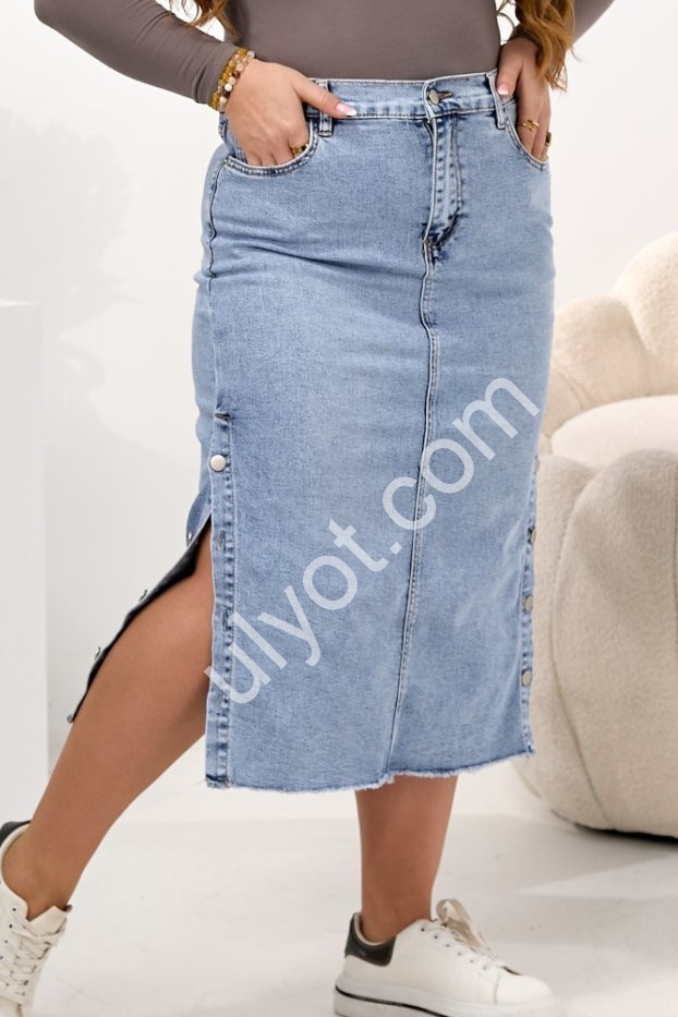 ЮБКА LIANA (32-42) ГОЛУБОЙ 558