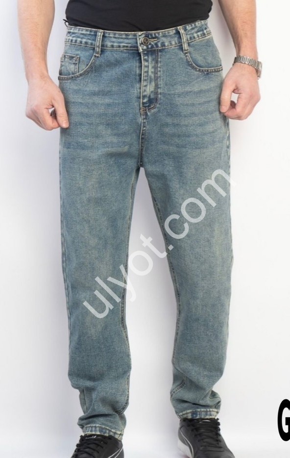 ДЖИНСЫ GAXGAX (29-38) Т.СИНИЙ 1261