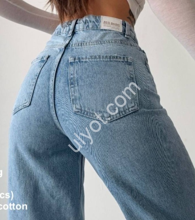 ДЖИНСИ ZEO BASIC (34-42) БЛАКИТНИЙ 5131