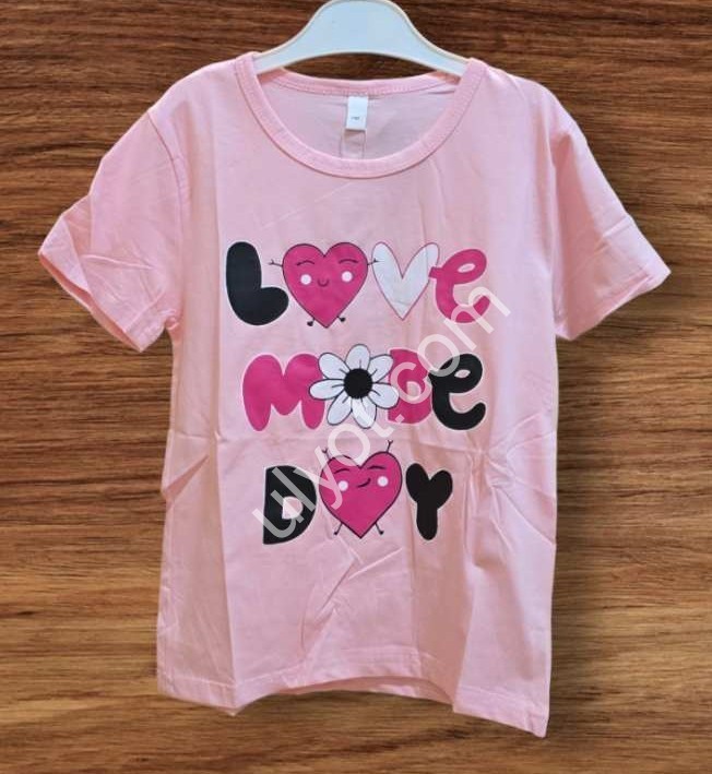 ФУТБОЛКА  (3-7 ЛЕТ) СЕРДЦЕ ПУДРА 