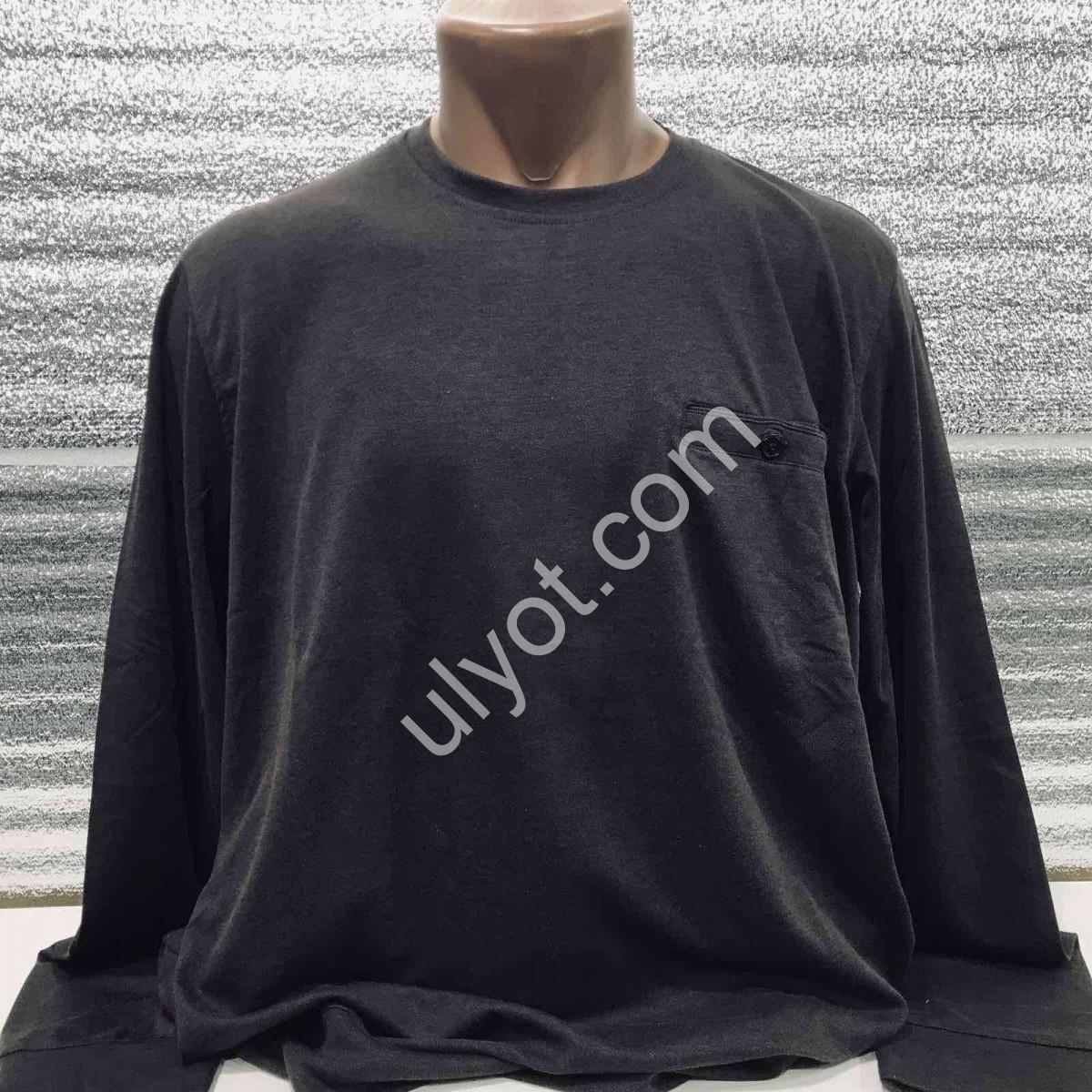 СВИТШОТ DEVANTI (L-3XL) КОРИЧНЕВЫЙ 7205