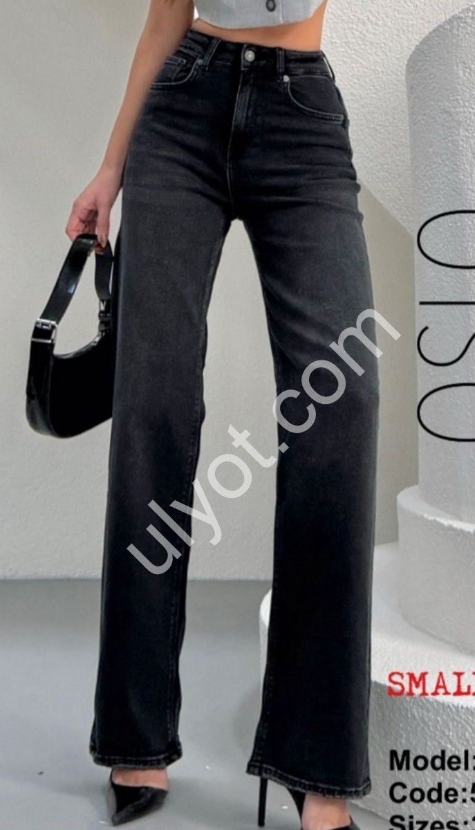 ДЖИНСИ ZEO BASIC (30-36) ГРАФІТ 5172