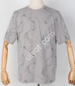 ФУТБОЛКА (XL-5XL) СІРИЙ 9915