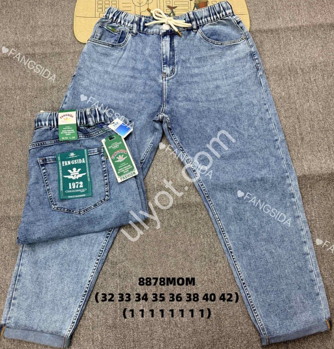 ДЖИНСЫ FANGSIDA (32-42) СИНИЙ 8878