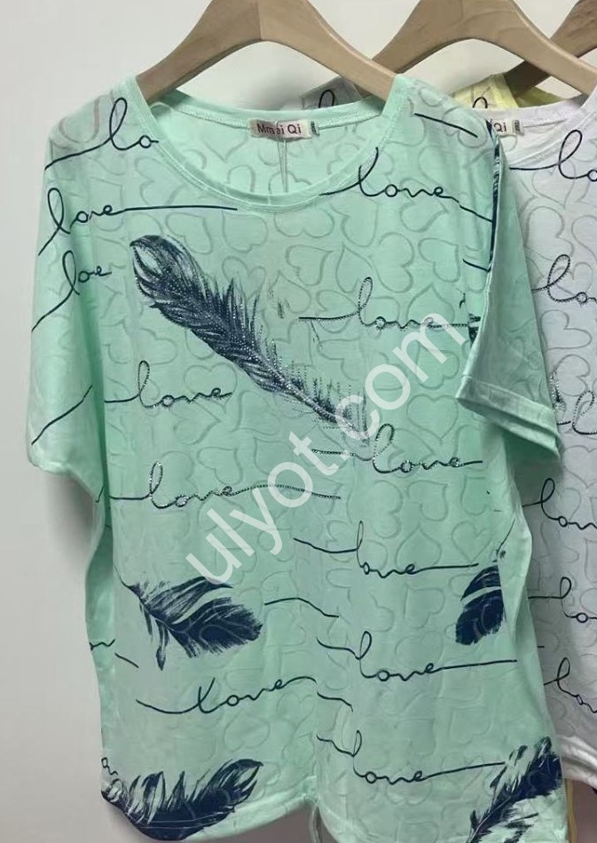 ФУТБОЛКА (2XL-5XL) ПУДРА 8562