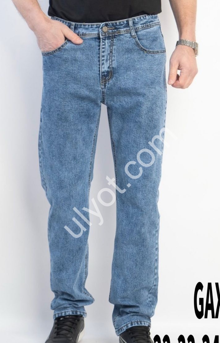 ДЖИНСИ GAXGAX (32-42) СИНІЙ 1268