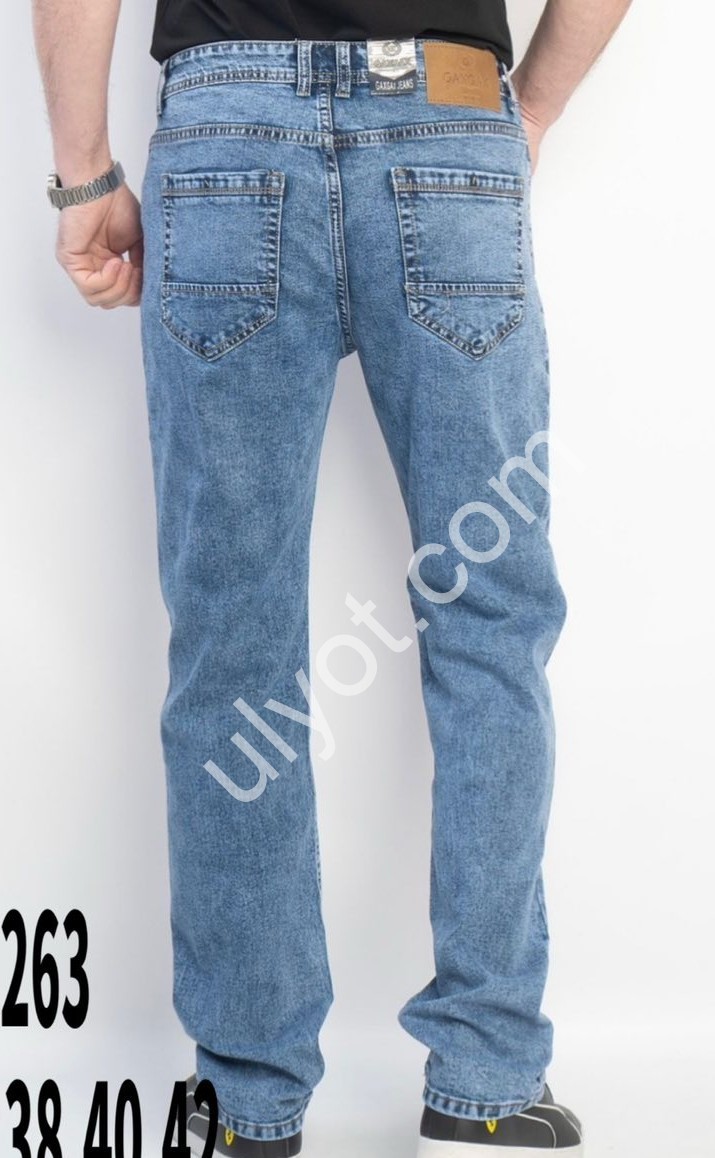 ДЖИНСИ GAXGAX (32-42) СИНІЙ 1268
