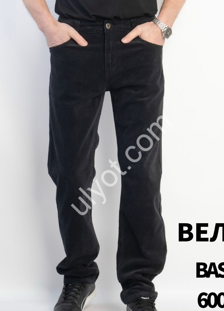 ШТАНЫ BASANJIU (31-38) ЧЕРНЫЙ 6001-12-9