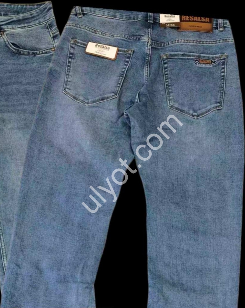 ДЖИНСЫ RESALSA (32-42) СИНИЙ 816