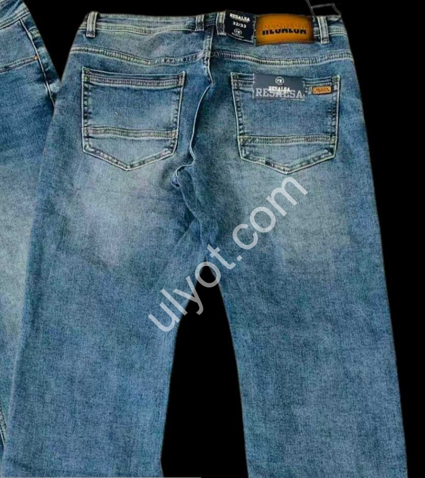 ДЖИНСЫ RESALSA (32-42) СИНИЙ 819