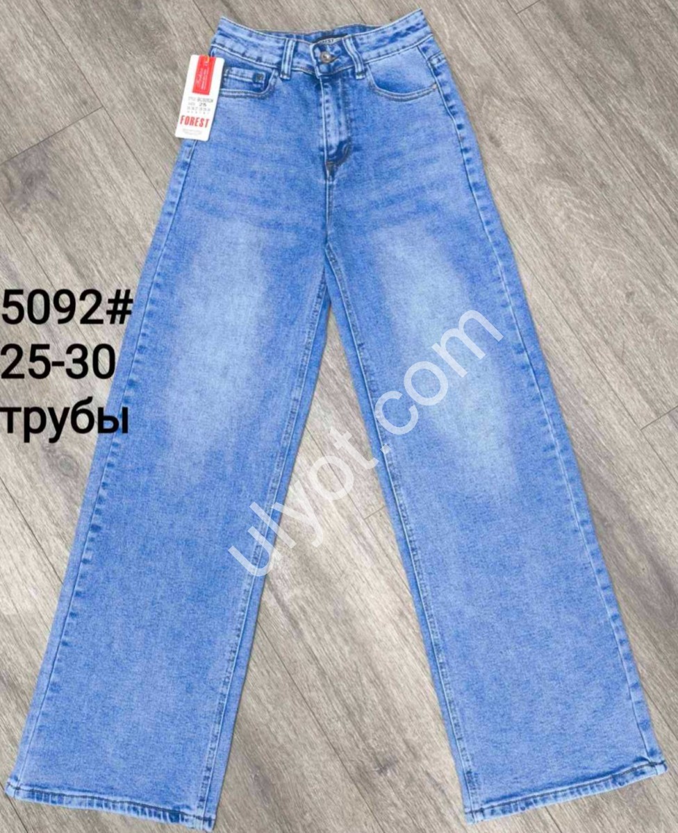 ДЖИНСЫ FOREST (25-30) ГОЛУБОЙ 5092