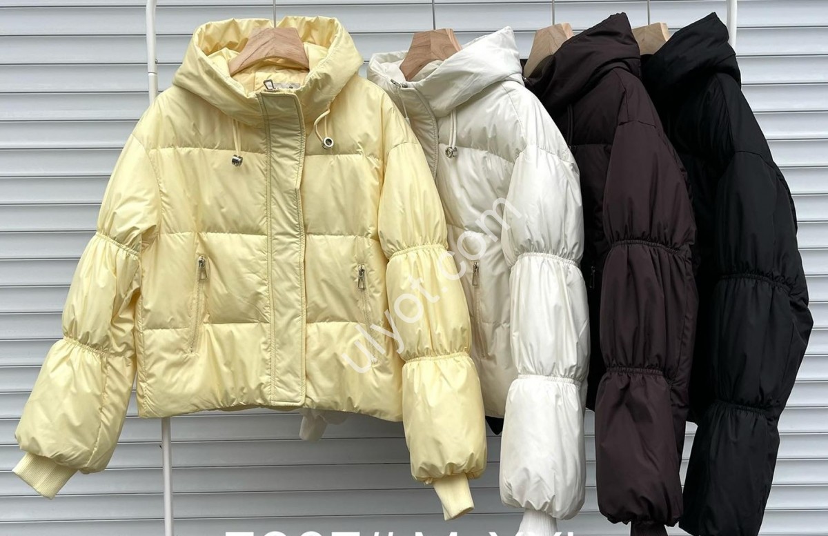 КУРТКА (M-2XL) ЖЕЛТЫЙ 7607