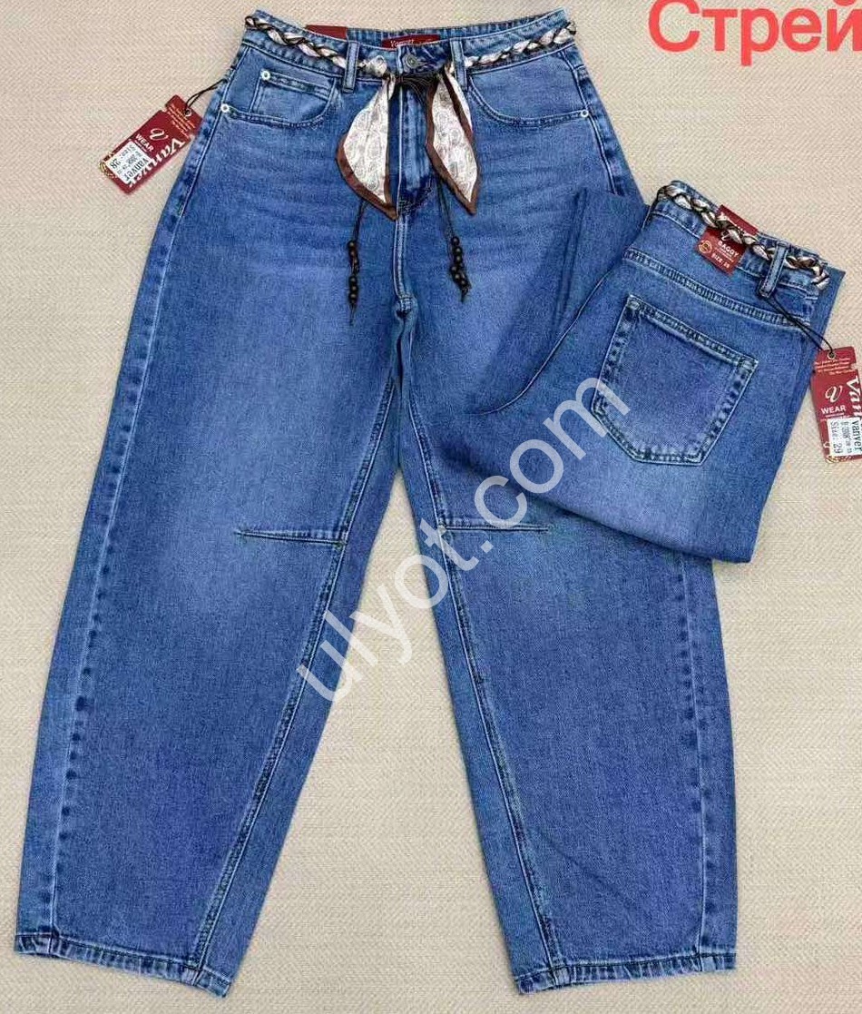 ДЖИНСЫ VANVER (28-33) Т.СИНИЙ B2008