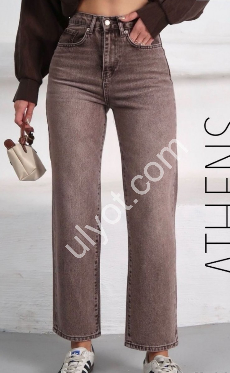 ДЖИНСЫ ZEO BASIC (34-42) КАПУЧИНО 5232