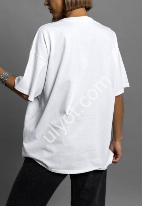 ФУТБОЛКА (L-2XL) СТРАЗЫ МИКС 26002